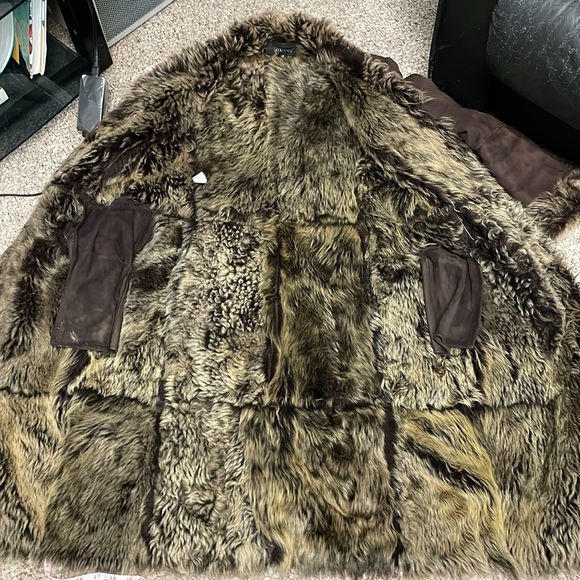 GUCCI shearling long leather coat - 100% authentic - Picture 12 of 14